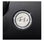 Engine start button cover and frame suitable for Hyundai cars - QR100 - Image 2