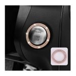 Engine start button switch frame For Mercedes New C Class 2016-2019 / Rose Gold Color