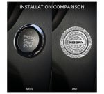 Engine start button cover and frame suitable for Nissan cars - QR100 - Image 6