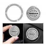Engine start button cover and frame suitable for Nissan cars - QR100 - Image 2