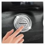 Engine start button cover and frame suitable for Nissan cars - QR100