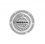 Engine start button cover and frame suitable for Nissan cars - QR100 - Image 4