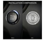 Engine start button cover and frame suitable for Mazda cars - QR100 - Image 2