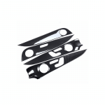 اكسسوار لتزيين الباب  السيارة من الداخل لمرسيدس New E Class 2016-2019 / لون كاربون ( 4 قطع )