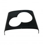Rear console cup holder cover For Mercedes New E Class 2016-2019 / Glossy Black Color