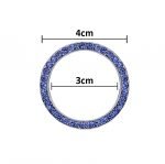 Engine start button switch frame for all types of Cars - FZ100 - Blue - Image 4