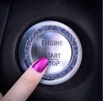 Engine start button switch frame for all types of Cars - FZ100 - Blue - Image 8
