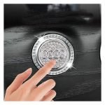 Engine start button cover and frame suitable for Audi cars - QR100