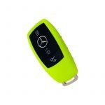 Silicone car key cover For Mercedes A Class 2020 / Lemon Color - Image 2