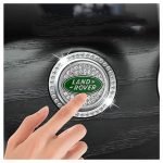 Engine start button cover and frame suitable for LAND ROVER cars - QR100