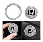 Engine start button cover and frame suitable for Honda cars - QR100 - Image 2