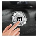 Engine start button cover and frame suitable for Honda cars - QR100