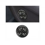 Cover for car seat adjustment button For Mercedes GLA 2016-2019 / Carbon Color ( 2 Pieces )
