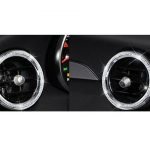 اطار خارجي لفتحات التكيف الجانبية لمرسيدس GLK  2016-2019  / لون فضي ( 2 قطع )