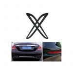 اكسسوار لتزين كشاف الضباب الخلفي للسيارة لمرسيدس  New E Class 2016-2019 / لون كاربون ( 2 قطعة )