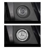 Engine start button cover and frame suitable for Mercedes cars - QR100 - Image 4