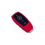 ⁦غطاء سيليكون لمفتاح السيارة لمرسيدس  A Class 2020  / لون احمر⁩ - الصورة ⁦2⁩