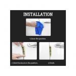 ⁦طقم صدادات حماية باب السيارة 4 قطع مضادة للصدمات والخدوش يناسب كل انواع المرسيدس  ( AMG Edition )  /  لون ليموني⁩ - الصورة ⁦2⁩