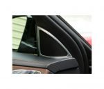 ⁦اطار للسماعات الجانبية للسيارة لمرسيدس New E Class 2016-2019 / لون  فضي ( 2 قطعة )⁩ - الصورة ⁦2⁩