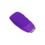 Silicone car key cover For Mercedes A Class 2020 / Purple Color - Image 3