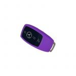 Silicone car key cover For Mercedes A Class 2020 / Purple Color - Image 5