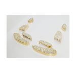 ⁦غطاء أزرار التحكم بمقعد السيارة  لمرسيدس  New E Class 2016-2019 / لون ذهبي ( 8 قطع )⁩ - الصورة ⁦5⁩