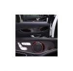 Frame for the side speakers of the car For Mercedes New C Class 2016-2019 / Red Color - Image 7
