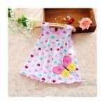 فستان بناتي عالي الجودة من سن 6 شهور الي سن 1 سنة