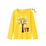 Kids shirt high quality from 6 Year To 7 Year / Yellow Color