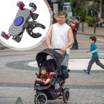 ⁦حامل موبايل للدراجات قابل للانحناء 360 درجة جوده عالية - JS-055 - ازرق⁩ - الصورة ⁦3⁩