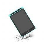 LCD Electronic Drawing & Writing Digital Board 12 Inch With One Click & Self Erase Pen / Sky Blue Color