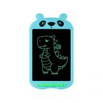 LCD Electronic Drawing & Writing Digital Board 10 Inch With One Click & Self Erase Pen / Sky Blue Color