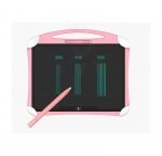LCD Electronic Drawing & Writing Digital Board 20 Inch With One Click & Self Erase Pen / Pink Color - Image 3