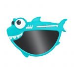 LCD Electronic Drawing & Writing Digital Board 8.5 Inch With One Click & Self Erase Pen / Sky Blue Color