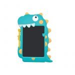 LCD Electronic Drawing & Writing Digital Board 8.5 Inch With One Click & Self Erase Pen / Sky Blue Color