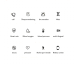 Smart Watch Touch and Ultra-clear Picture / HW22 - Silver Color - Image 2