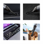 ⁦مكنسة كهربائية محمولة لاسلكية للسيارة والمنزل قابلة لإعادة الشحن 60W – 7.4V / SLXC-70⁩ - الصورة ⁦13⁩