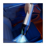 ⁦مكنسة كهربائية محمولة لاسلكية للسيارة والمنزل قابلة لإعادة الشحن 60W – 7.4V / SLXC-70⁩ - الصورة ⁦2⁩