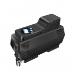 Air pump with flashlight - for car tires, bicycles, balls and floating collars works on the car's lighter or battery / NBX65