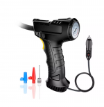 منفاخ هواء مزود بكشاف اضاءة – لاطارات السيارات والدراجات والكرات و الاطواق العائمة يعمل علي ولاعة السيارة أو البطارية 120W – 11.1 V / CZK3665