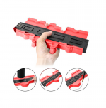 Contour measuring ruler for measuring angles and hard-to-reach places Size 25CM X 9CM / Red Color
