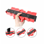 Contour measuring ruler for measuring angles and hard-to-reach places Size 25CM X 9CM / Red Color