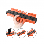 Contour measuring ruler for measuring angles and hard-to-reach places Size 25CM X 9CM / Orange Color