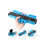 Contour measuring ruler for measuring angles and hard-to-reach places Size 25CM X 9CM / Blue Color