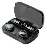 Sport Air-pods , touch screen, water resistant, LED screen, internal power bank, and digital indicator - V5.1 / Model M10