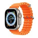 Smart Watch Ultra Touch Screen (49mm) 2.02" HD Display with NFC and Water Resistant - Model Ultra Watch / Orange Color
