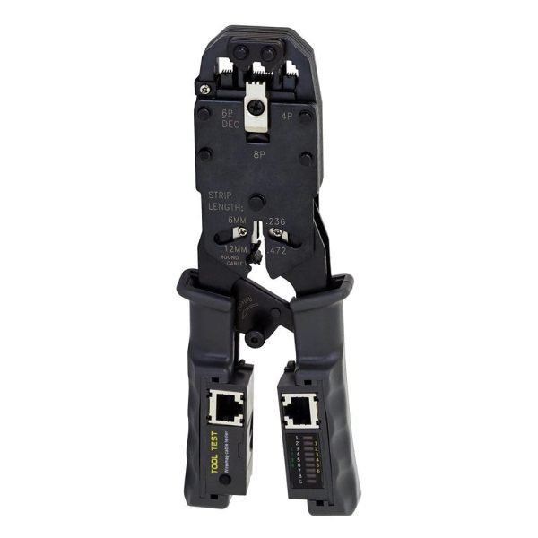 أراجة كابلات نت عدة قـص وثـني الكابلات وجهاز اختبار الكابلات في جهاز واحد / موديل HS-2008ACR