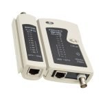 Cable end tester to ensure the safety of connections  RJ45 - BNC  2 In 1 / Model HS-428