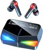 Sport Airpods , touch screen, water resistant, LED screen, internal power bank, and digital indicator - V5.1 / Model M28 - Image 9