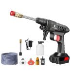 Rechargeable water pressure gun for washing cars, bicycles and windows / Model 698TV - Image 2